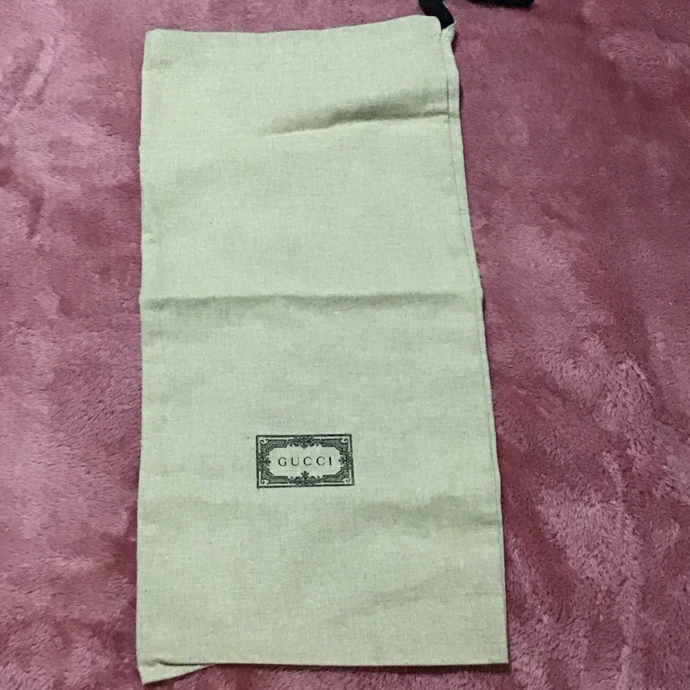 Gucci Cream Dust Bag